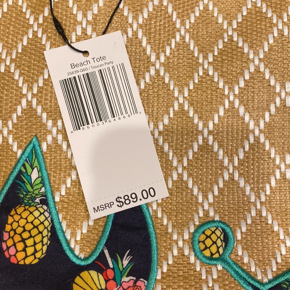 Vera Bradley 3pc Beach Tote Set - Picture 7 of 15